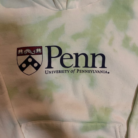 Vintage University of Pennsylvania Tie Dye Hoodie - Picture 2 of 4